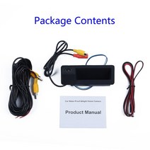 후방카메라 블랙박스 룸미러후방카메라 170 ° ccd 자동차 후면보기 역전 카메라 bmw e39 135 역