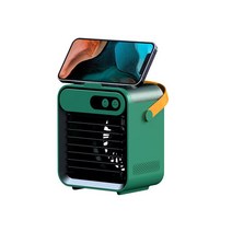 휴대용미니에어컨 탁상용냉풍기 미니 냉풍기 Xiaomi-미니 에어 쿨러 에어컨 홈 아웃도어 소형 휴대용 휴, 05 4000mAh-green