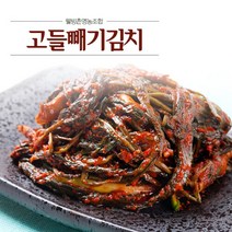 [웰빙촌]여수고들빼기, 1kg, 1박스