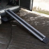 바이크 경사로 휠체어 슬로프 안전 발판 2m 검은색, 2미터