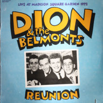 미국 LP판 DION THE BELMONTS Reunion 밀봉 1987 런어라운드 수 RNOR 70228