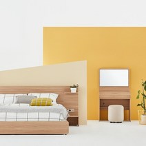 한샘 포엠 호텔침대 Q퀸/K킹 패널형+ 노뜨 라텍스탑 매트리스 K 킹, B형 코튼그레이(B)