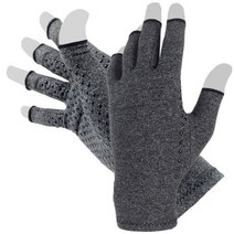 손마디 관절 압박장갑 오픈핑거 논슬립 손가락 반장갑, L, 상세페이지 참조3