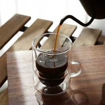 복스마켓 +[복스마켓]+_ 방짜유기술잔방짜유기술주전자 아이스컵 술병 음료수잔 고양이술병, option__ 까사무띠 쿠르바 이중 유리컵 2p se