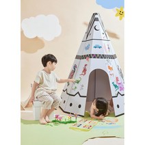 유아텐트 인디언텐트 아기텐트 공간놀이 아이큐 EQ GQ 감성발달 어린이날선물 놀이방 나만의공간 창의성 MQ