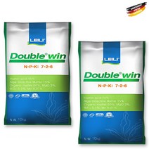 [퍼스트팜] 더블윈10kg 2포 완숙퇴비 토양개량제 마늘비료 양파비료 복합비료