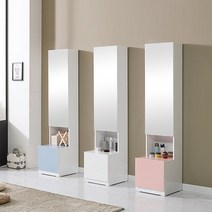 [솔직한가격] E6110 전신거울 수납 화장대 1800 3colors가구전문점 빠른대응, 핑크
