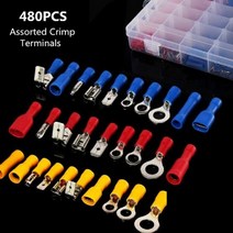 터미널 단자 480pcs 세트(보관 케이스 포함)