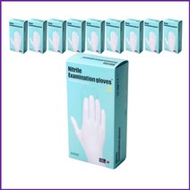 오라이트 니트릴장갑 화이트 대 중 소, 대형(L) 1000매, 대(L)