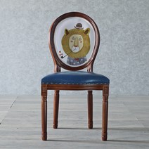 북유럽 감성 엔틱 빈티지 레트로 원목 식탁 의자 다이닝 체어 빈티지 복고풍 디자이너 편한, BO