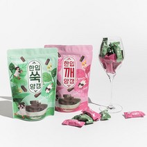 건강하당 한입 쑥양갱/ 한입 깨양갱 4봉_미니양갱 건강간식 달지 않은 간식 한입양갱, 03) 한입 쑥양갱 2봉+ 한입 깨양갱 2봉