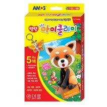 쇼핑오션아모스 탱탱 아이클레이 18gx5색 (0812) 공작클레이 창작클레이 작품클레이 만들기클레이 클레이놀이+dhtustyvld, 해피상품, 해피상품