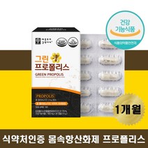 그린프로폴리스 호주산 식물성 캡슐 항산화 면역력 영양제선물 플라보노이드 입안이헐었을때 환절기 간절기 피곤 피로감 기력 회복 개선도움 프로폴리스최고함량 아연보충 온가족