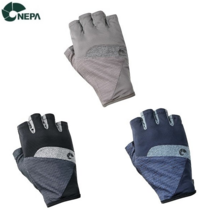 네파 NC송파점 남성용 COMODO 코모도 메쉬원단을 사용하여 통기성이 좋으며 반장갑 형태로 제작하여 여름에 사용하기 최적화 된 스타일 쿨메쉬 반장갑 7H38105 SP, 블루(864)