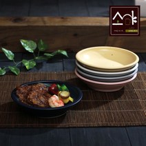 쭈bapha_소야도자기 여주 이천 나예 원형쿠프볼 그릇 2호 앞접시 예쁜 찬기 식기 도기 반찬기 한식♥LtMS, ♥LtMS다크코발트