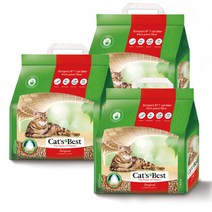 캣츠베스트 오코플러스 고양이모래 10L(4.3kg) 3개