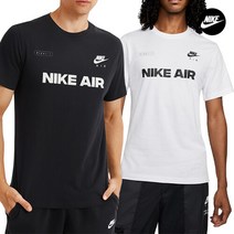 나이키 AIR 반팔티 에어 ONE 남자 블랙 화이트