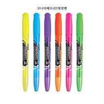 펜썰/400 모나미메모리S형광펜/모나미형광펜/낱개판매, 보라, 1개