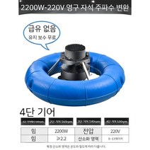 양어장 통풍기 특수 임펠러 형 고출력 대형 산소 펌프 양식장용, I. 2.2KW 220V 4단 속도 조절 모델