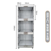 애견샵 케이지 분양장 강아지 고양이 하우스 펫샵 동물병원 호텔 입원장 미용장, I. 초경량 조립 불필요(알루미늄 프레임+스테인리스 도