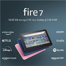 아마존 Amazon 파이어7 태블릿 7인치, Fire7, 16 GB, Rose