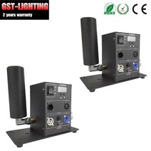 연막기 무대용 자동 분무기 해충 퇴치기 방역 소독 무대장치 부품 2 개몫 dmx 512 무대 co2 제트 기계 드라이 아이스 안개 효과 연기 기계, 나는 플러그