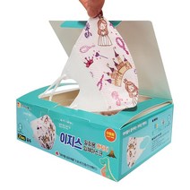 이지스 일회용 캐릭터 마스크 25매 아동용 공주, 단품