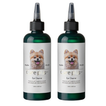 부들부들 반려동물 케어플러스 자연유래 귀세정제, 6개, 120ml