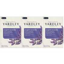 Yardley London Moisturizing Bath Bar English Lavender 야들리런던 모이스쳐바스바라벤더비누 120g 12개