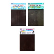 포비월드 양면테이프 고무 자석판 A4 조각 원형 3종 선텍 PC-01 PC-04 PC-05, PC04/1조각
