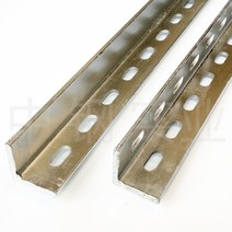 펀칭 앵글 철 아연 도금 시스템 찬넬 브래킷 재료, 더블홀/싱글홀아연도금앵글스틸40x40x5