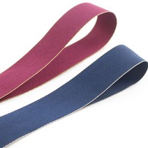 라인 양면 리본 재료 헤어악세사리 재료 10mm 2종