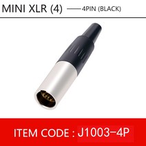 10 개/몫 미니 XLR 3/4/5/6Pin 암 잭 및 수 플러그 납땜 마이크 케이블 와이어 커넥터 소형 XLR 소켓 마이, 07 10xM 4Pin