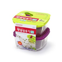 락앤락 오븐글라스 햇쌀밥용기 410ml 2개세트(LLG502S2)