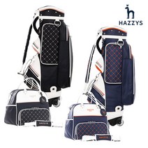 기타브랜드 헤지스 HAZZYS HZ-011L 자수 퀼팅 골프 여성 휠 캐디백 보스턴백 세트, free