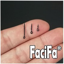 metal bait spike carp fishing hook bait sting Boilies pin spike maggot 옥수수 ronnie hair rig carp feed, 100개 10mm