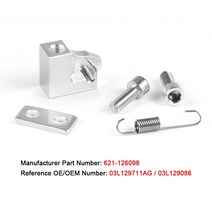 흡기 매니폴드 P 수리 브래킷 VW 아우디 스코다 좌석 TDI CR 플라스틱 03L129711AG 모든 VAG 2.0 엔진 2008 호환, 단일옵션