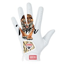 블랙레벨 시크릿터치H.스마트뱅갈호랑이 양피 왼손 디자인 골프장갑