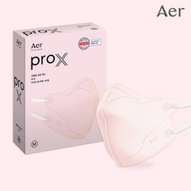 AER PRO-X 아에르 프로 엑스 새부리형 컬러마스크 (10개), 핑크