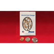 [미라클 코인체인저]MIRACLE COIN CHANGER by Ronjo 한손만으로 동전이 손바닥위에서 체인지 됩니다.