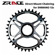 zrace 12s 체인링 32t34t36t38t 7075al for shimano 다이렉트 마운트 크랭크 fc-m9100 fc-m8100 fc-m7100 sm-crm95 sm-cr, 36톤