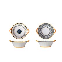 BLOWFISH FUGU 북유럽 스타일 양손 스프볼 라면그릇 도자기 스프그릇 1P/2P, 2P, A+B