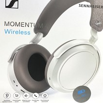 젠하이저 모멘텀4 M4AEBT 블루투스 헤드폰 모멘텀 4세대 와이어리스 무선 헤드폰 화이트