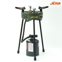 제라버너 고화력 캠핑버너 5구 강염버너 메인스토브 등산 백패킹 낚시 가스 호스 버너, JB-105 카키, 1개