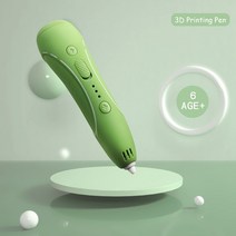 어린이 3d펜 3d프린터 저온3d펜 드로잉 간단조작 DIY 3d용품 인쇄 3D 펜 장난감 프린터 저온 교육 완구, 01 green_01 3 메터