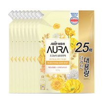 샤프란 아우라 섬유유연제 미드나잇 1.7L 8