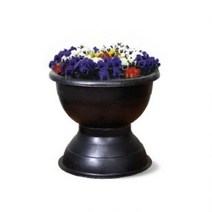 도로화분 대형 관공서 큰 고무 수경 화분, 화분용, 동색