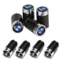 리얼카본 타이어 공기 밸브캡 4PC 제네시스 국산차 수입차 BMW 벤츠 아우디 기아 현대 르노 쉐보레 등 [00321], 3번벤츠