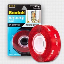 파샵 3M소재용 폼양면테이프 18MM 투명양면테이프 롤양면테이프 접착력강한양면테이프