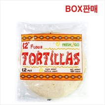 선인 또띠아 12인치 (12매입) x 10봉- 1박스 아이스박스무료, 10봉, 1164g